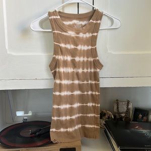 Tie dyed tank